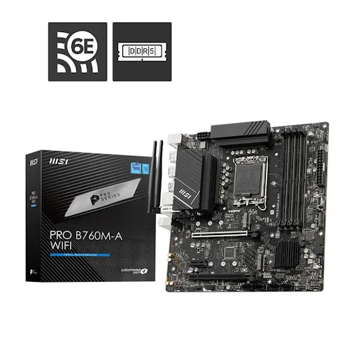 Mainboard MSI PRO B760M-A WIFI DDR5