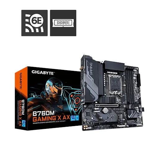 Mainboard Gigabyte B760M GAMING X AX DDR5
