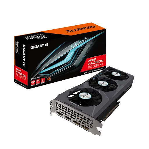 Card màn hình Gigabyte Radeon RX 6650 XT EAGLE 8G 8GB GDDR6 (R665XTEAGLE-8GD)