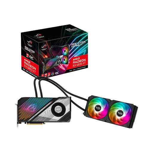 Card màn hình Asus ROG Strix LC Radeon RX 6800 XT 16GB GDDR6 (ROG-STRIX-LC-RX6800XT-O16G-GAMING)
