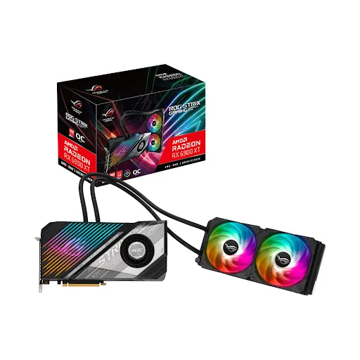 Card màn hình Asus ROG Strix LC Radeon RX 6900 XT 16GB GDDR6 (ROG-STRIX-LC-RX6900XT-O16G-GAMING)