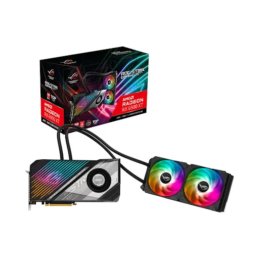 Card màn hình Asus ROG Strix LC Radeon RX 6900 XT 16GB GDDR6 (ROG-STRIX-LC-RX6900XT-T16G-GAMING)