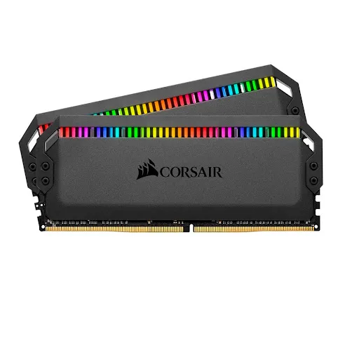 RAM desktop Corsair Dominator Platinum RGB Black 32GB (2x16GB) (2 x 16GB) DDR4 3200MHz (CMT32GX4M2E3200C16)