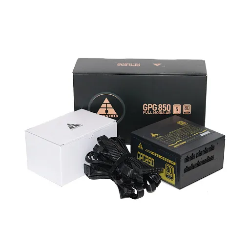 Nguồn máy tính Golden Field GPG850 - 850W - 80 Plus Gold - Full Modular