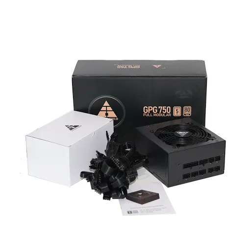 Nguồn máy tính Golden Field GPG750 - 750W - 80 Plus Gold - Full Modular