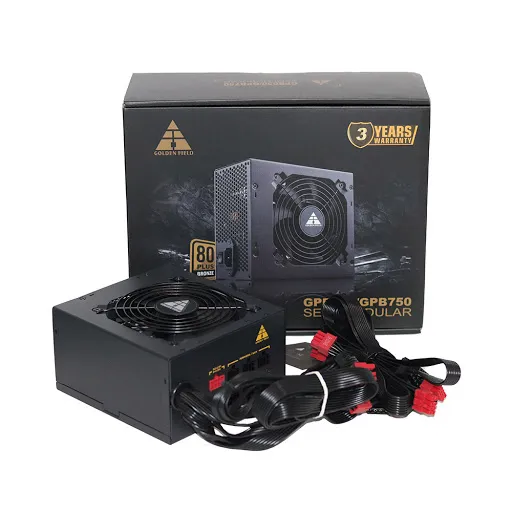 Nguồn máy tính Golden Field GPB650 - 650W - 80 Plus Bronze - Semi Modular