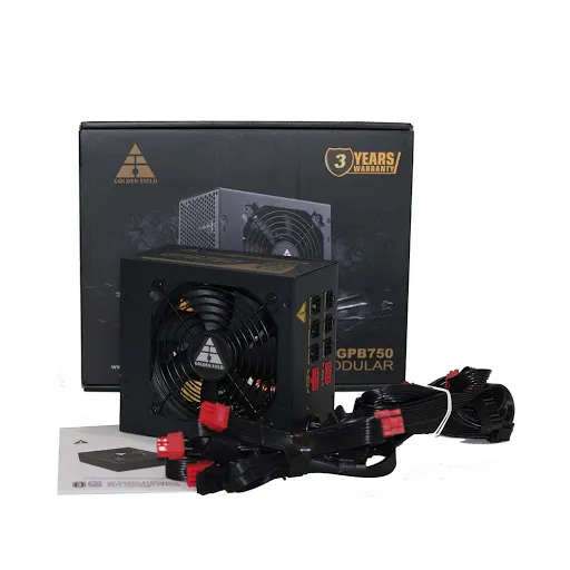 Nguồn máy tính Golden Field GPB750 - 750W - 80 Plus Bronze - Semi Modular