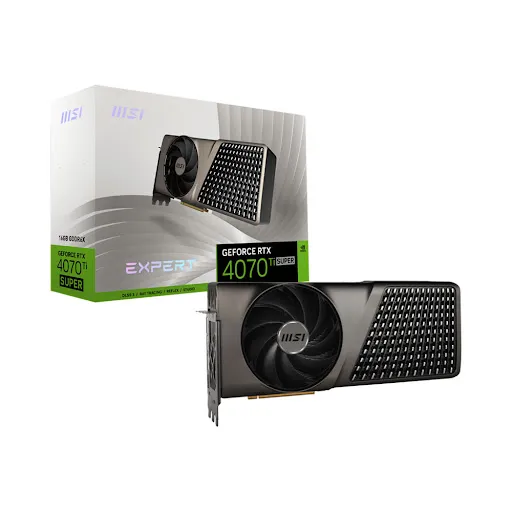 Card màn hình Msi RTX 4070 Ti SUPER EXPERT 16G 16GB GDDR6X (912- V513- 683)