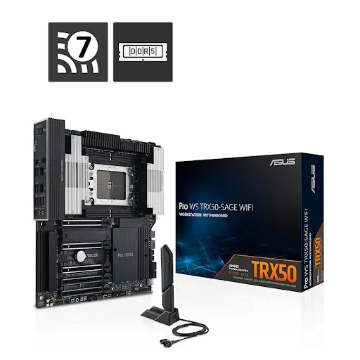 Mainboard ASUS PRO WS TRX50-SAGE WIFI DDR5 (90MB1FZ0-M0UAY0)