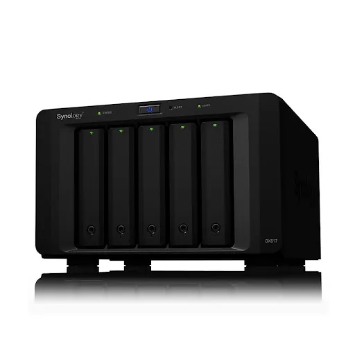 Thiết bị lưu trữ Synology - Hộp ổ cứng gắn ngoài kết nối eSATA - DX517
