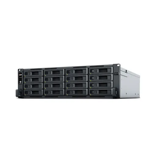 Thiết bị lưu trữ Synology - Hộp ổ cứng gắn ngoài Rack 3U kết nối LAN/USB3.0 - RS2821RP+