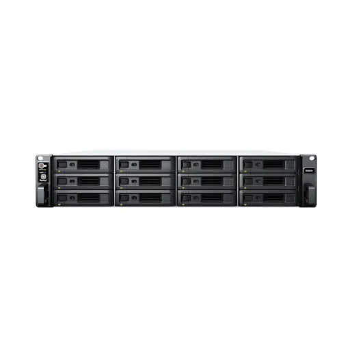 Thiết bị lưu trữ Synology - Hộp ổ cứng gắn ngoài Rack 2U kết nối LAN/USB3.2 - RS2423RP+
