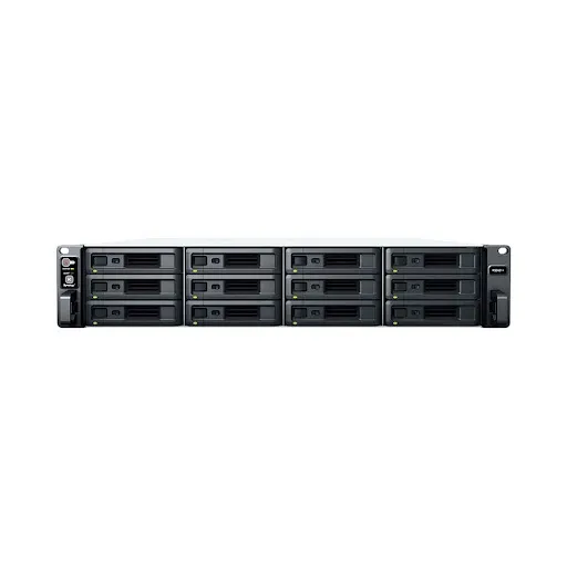 Thiết bị lưu trữ Synology - Hộp ổ cứng gắn ngoài Rack 2U kết nối LAN/USB3.0 - RS2421+