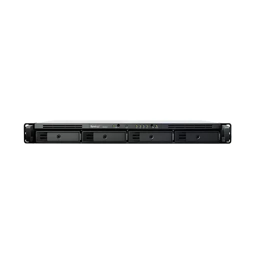 Thiết bị lưu trữ Synology - Hộp ổ cứng gắn ngoài Rack 1U kết nối LAN/USB3.2 Gen 1 - RS422+
