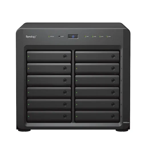 Thiết bị lưu trữ Synology - Hộp ổ cứng gắn ngoài kết nối LAN/USB3.0 - DS3622xs+