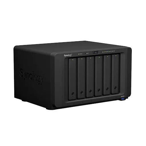 Thiết bị lưu trữ Synology - Hộp ổ cứng gắn ngoài kết nối LAN/USB3.2 Gen 1 - DS1621+