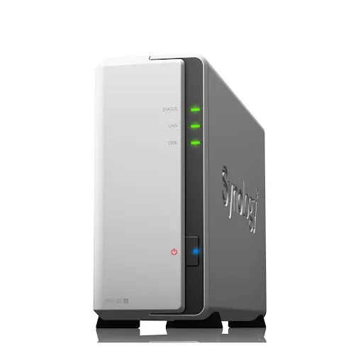 Thiết bị lưu trữ Synology - Hộp ổ cứng gắn ngoài kết nối LAN/USB2.0 - DS120j