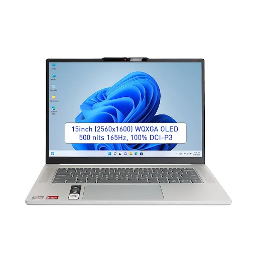 Laptop Lenovo IdeaPad Slim 5 OLED 15ARP10 - 83J3002SVN (Ryzen 7 7735HS/ Onboard graphics/ 32GB/ 512GB/ Windows 11)