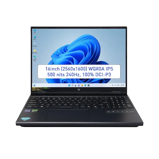 Laptop Acer Gaming Predator Helios Neo 16 PHN16-72-950P (i9-14900HX/ GeForce RTX™ 4070/ 32GB/ 1TB/ Windows 11)