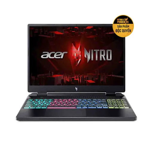 Laptop Acer Nitro 16 Phoenix AN16-41-R5M4 (NH.QKBSV.003) (Ryzen 5 7535HS/ GeForce RTX™ 4050/ 8GB/ 512GB/ Windows 11)
