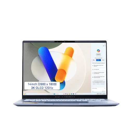 Laptop Asus Vivobook S 14 OLED S5406MA-PP028W (Ultra 5-125H/ Onboard graphics/ 16GB/ 512GB/ Windows 11)