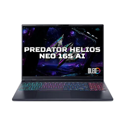 Laptop Acer Predator Helios Neo 16S AI PHN16S-71-95MS (Ultra 9 275HX/ GeForce RTX™ 5070Ti/ 64GB/ 2TB/ Windows 11)
