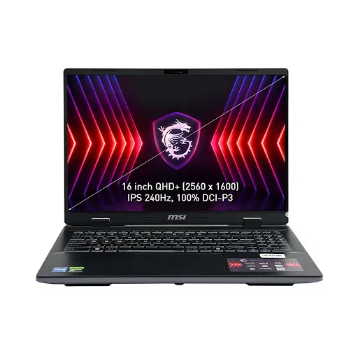 Laptop Msi Sword 16 HX B14VFKG-460VN (i7-14650HX/ GeForce RTX™ 4060/ 16GB/ 1TB/ Windows 11)