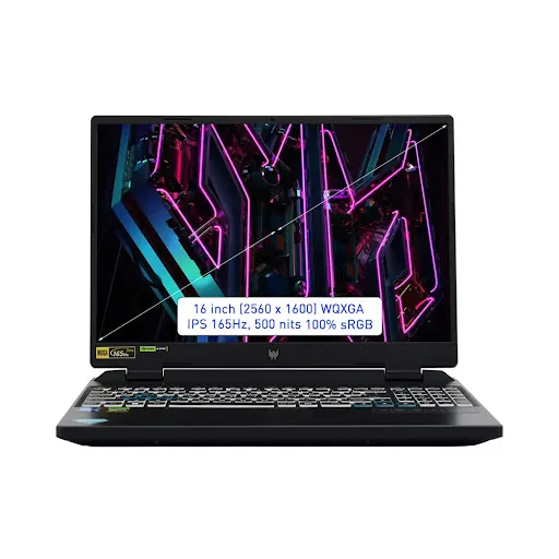 Laptop Acer Predator Helios Neo PHN16-71-59TN (NH.QLUSV.003) (i5-13500HX/ GeForce RTX™ 4060/ 16GB/ 512GB/ Windows 11)