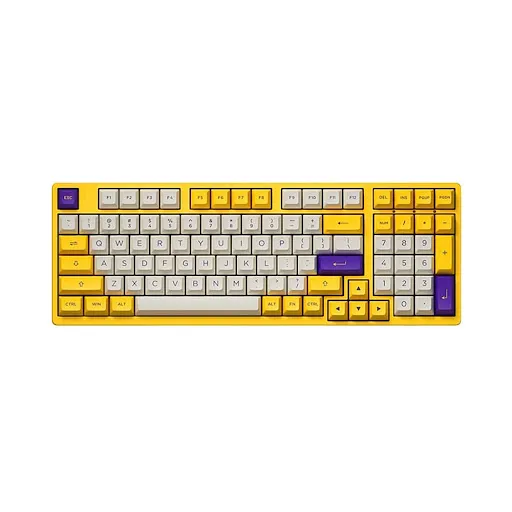 Bàn Phím cơ Akko 3098S Los Angeles V3 (Cream Yellow Pro/PBT Double Shot/Rainbow LED/ ASA profile)
