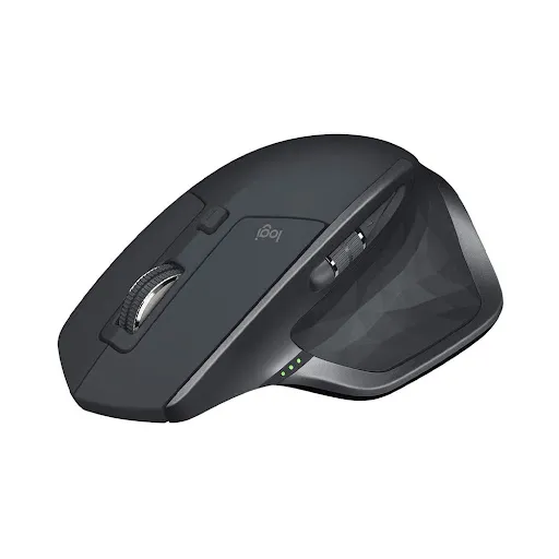 Chuột máy tính Bluetooth Logitech MX Master 2S New wirelesss (Graphite)(910-007221)