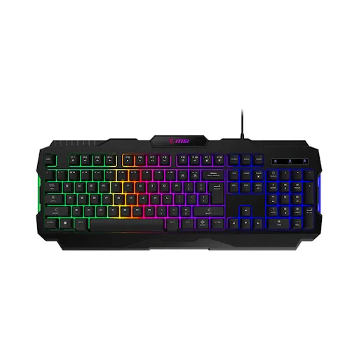 Bàn phím giả cơ gaming MSI FORGE GK100 (màu đen) (S11-04US20J-HH9)