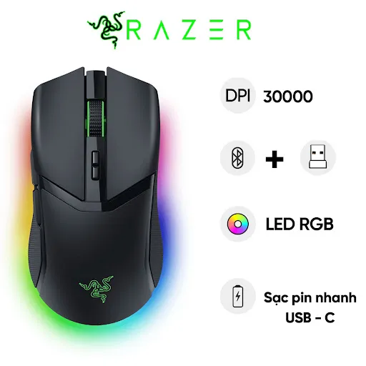 Chuột gaming không dây Razer Cobra Pro Wireless