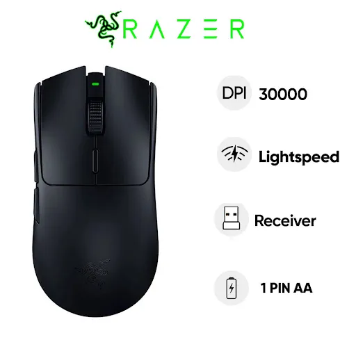 Chuột Gaming không dây Razer Viper V3 HyperSpeed - Đen (RZ01-04910100-R3M1)