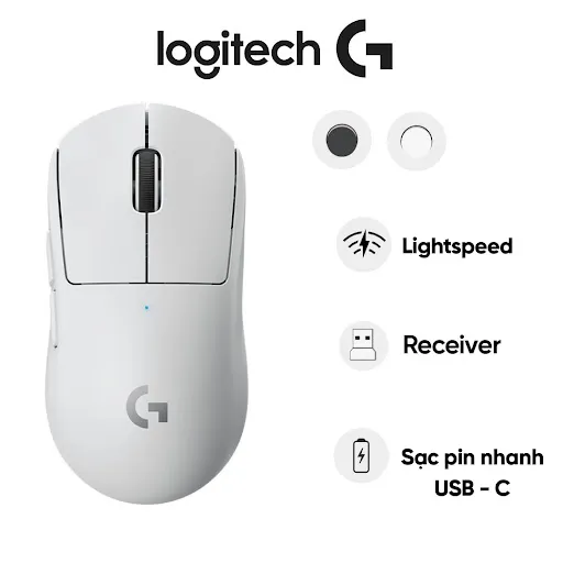 Chuột gaming không dây Logitech Pro X Superlight 2