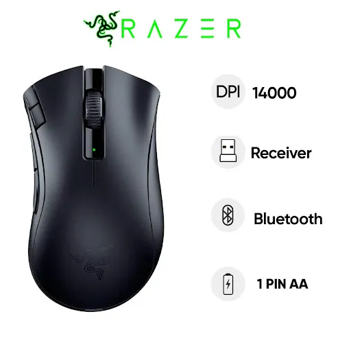 Chuột gaming không dây Razer DeathAdder V2 X HyperSpeed