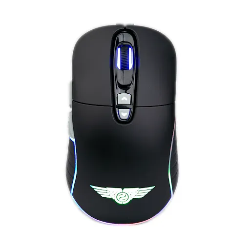 Chuột gaming không dây Newmen WGX6 Dual Mode - Đen