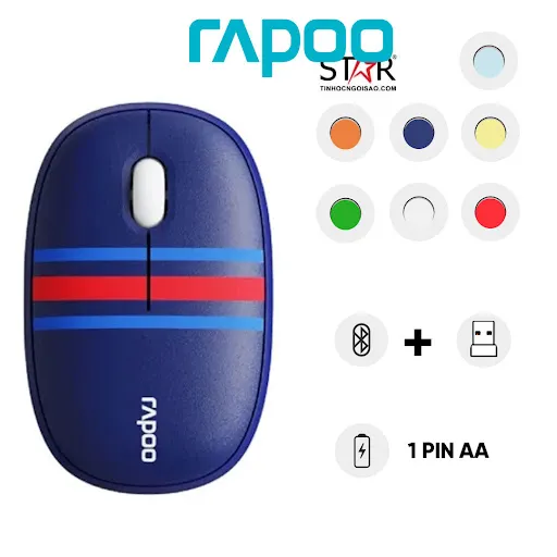 Chuột không dây Rapoo M650 SILENT