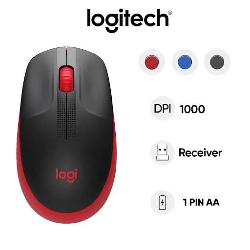 Chuột máy tính không dây Logitech M190