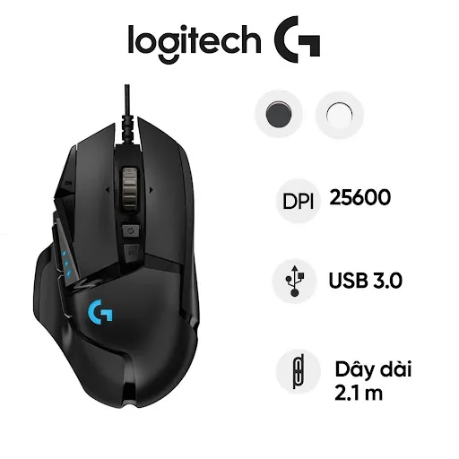 Chuột gaming Logitech G502 HERO