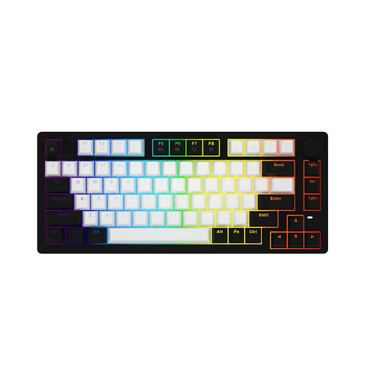 Bàn phím cơ Gaming DAREU EK75 White-black