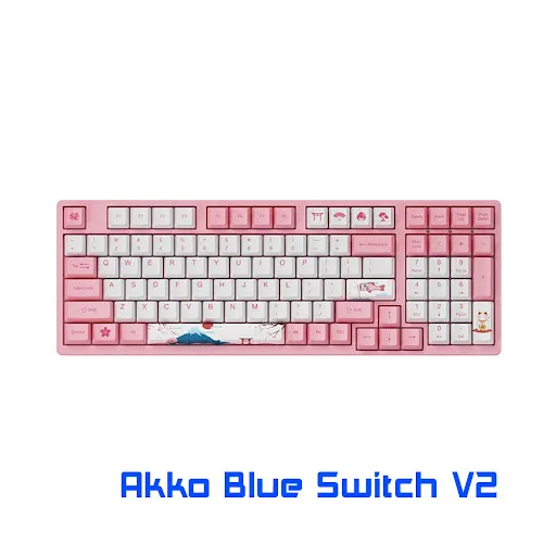 Bàn phím cơ Akko 3098 World Tour Tokyo (Akko Blue Switch V2)