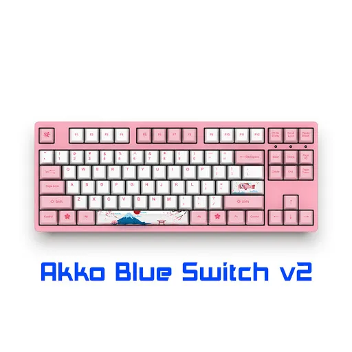 Bàn phím cơ Akko 3087 v2 World Tour Tokyo (Akko Blue Switch v2)