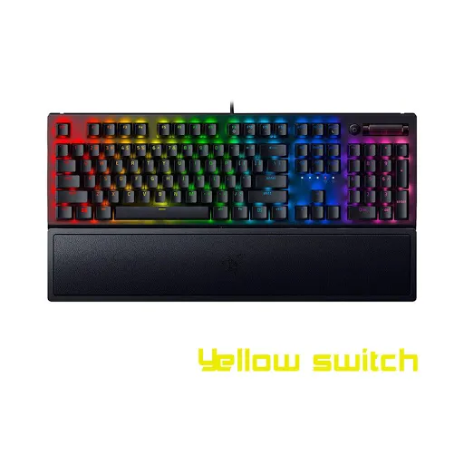 Bàn phím cơ Razer Blackwidow V3 Yellow Switch (RZ03-03541900-R3M1)