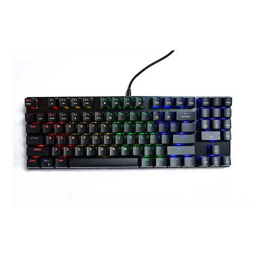 Bàn phím cơ E-dra EK389 - Red Switch (Đen)