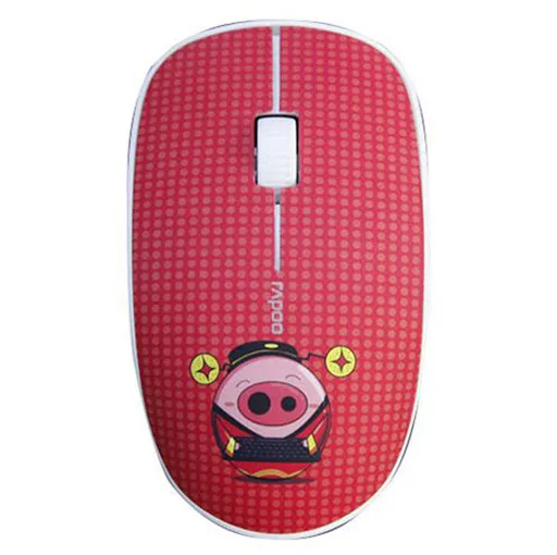Chuột máy tính không dây Rapoo M200 (Đỏ)