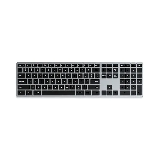 Bàn phím bluetooth Satechi Slim X3 có đèn nền (Màu Xám)